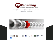 Tablet Screenshot of edconsulting.com.mx