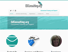 Tablet Screenshot of edconsulting.org